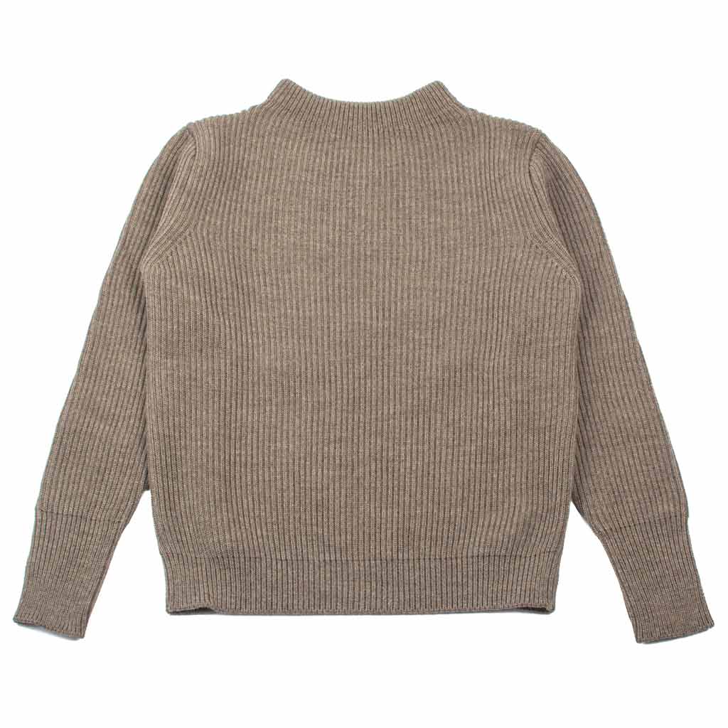 lost & found Andersen-Andersen Andersen-Andersen Navy Crewneck Natural Taupe
