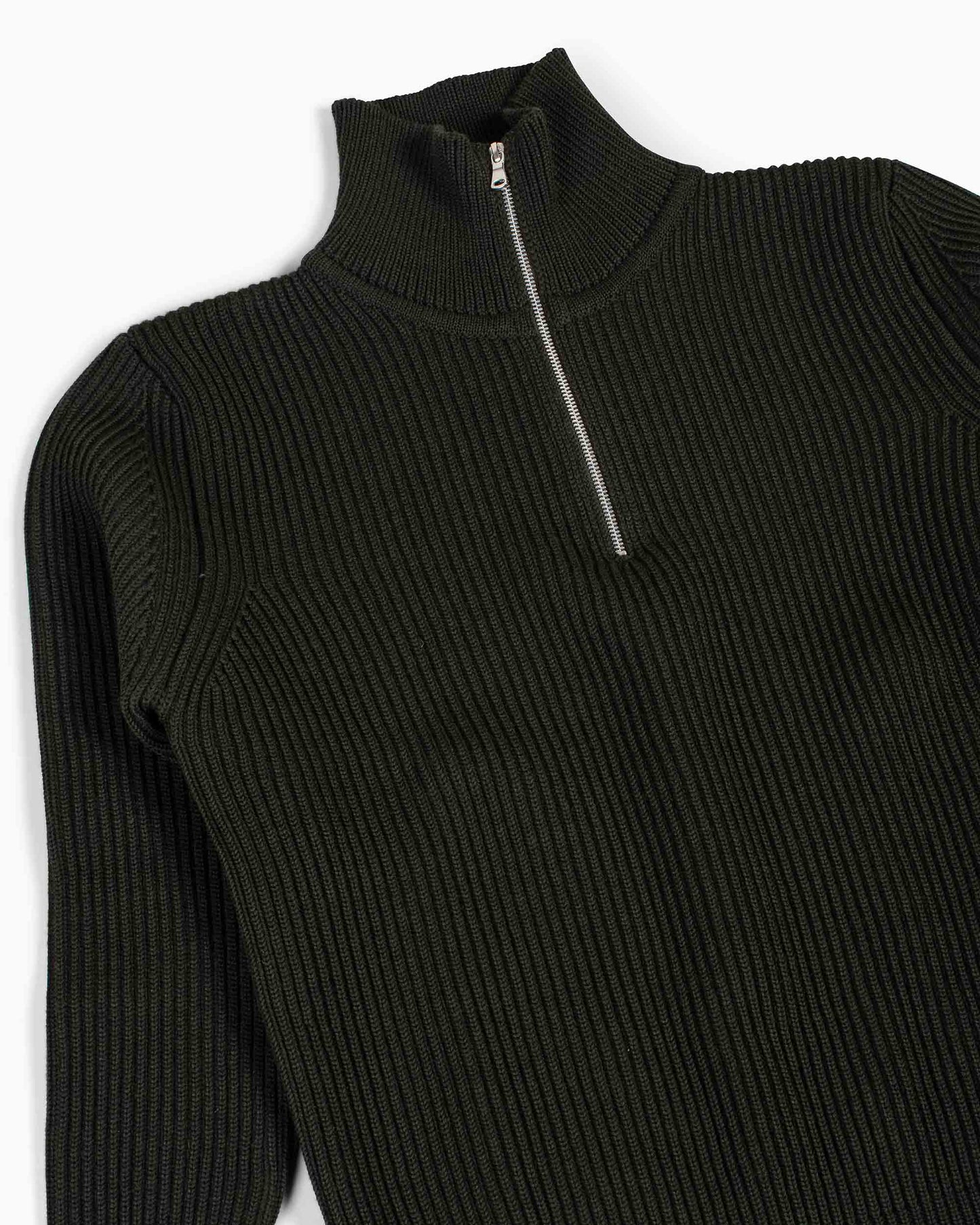 lost & found Andersen-Andersen Andersen-Andersen Navy Half-Zip Hunting Green