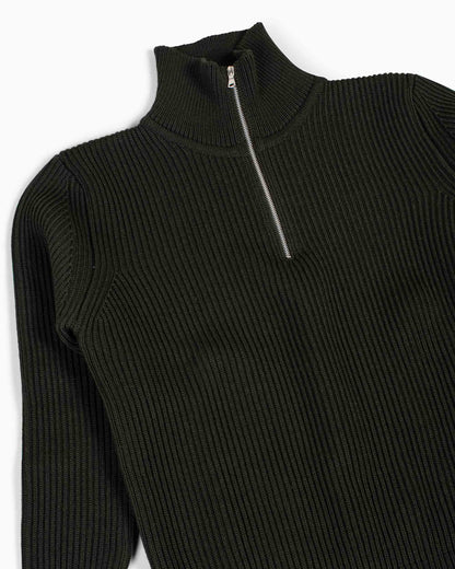 lost & found Andersen-Andersen Andersen-Andersen Navy Half-Zip Hunting Green