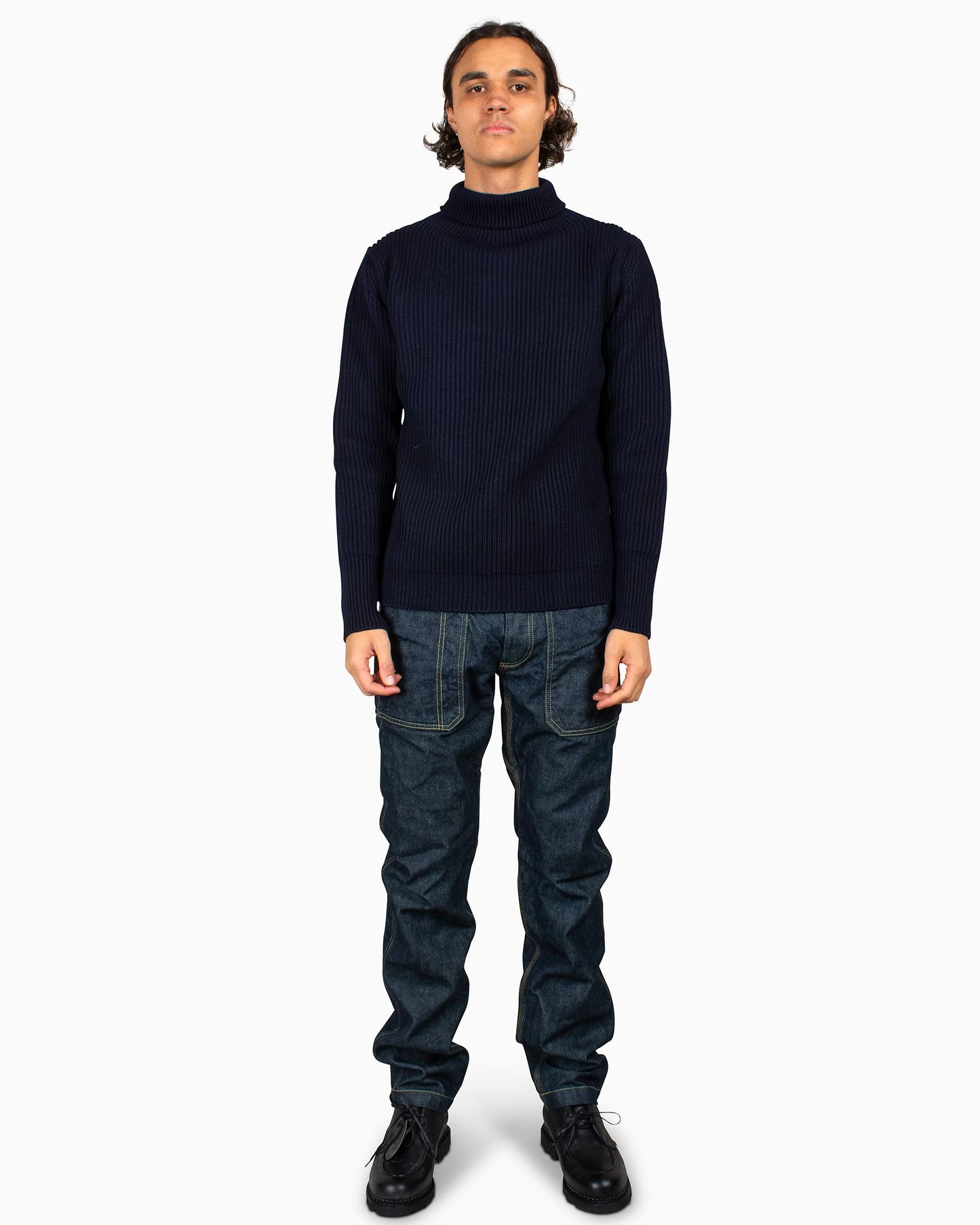 lost & found Andersen-Andersen Andersen-Andersen Navy Turtleneck Navy Blue