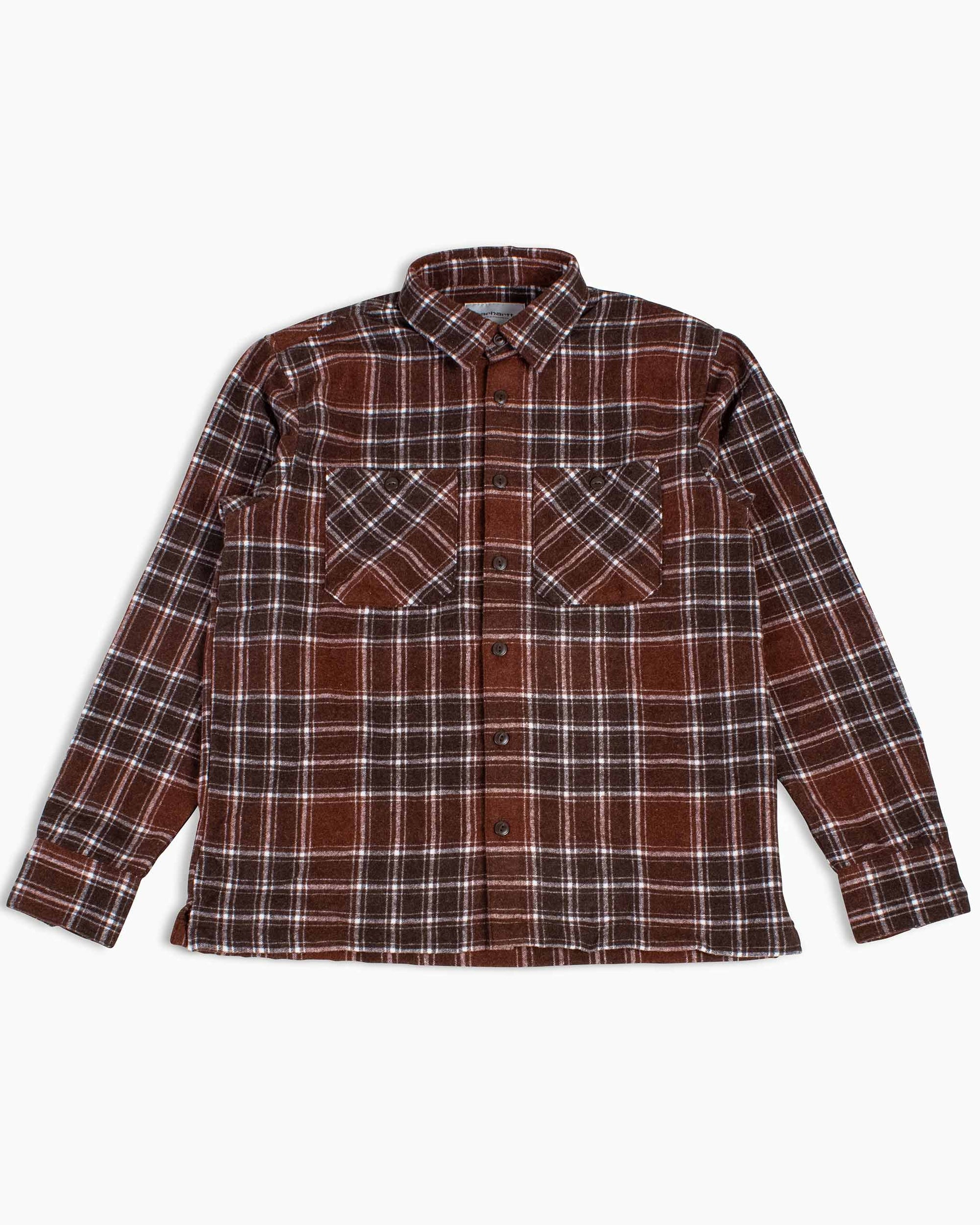 lost & found Carhartt Work In Progress Carhartt W.I.P. Jared Check Shirt Ale