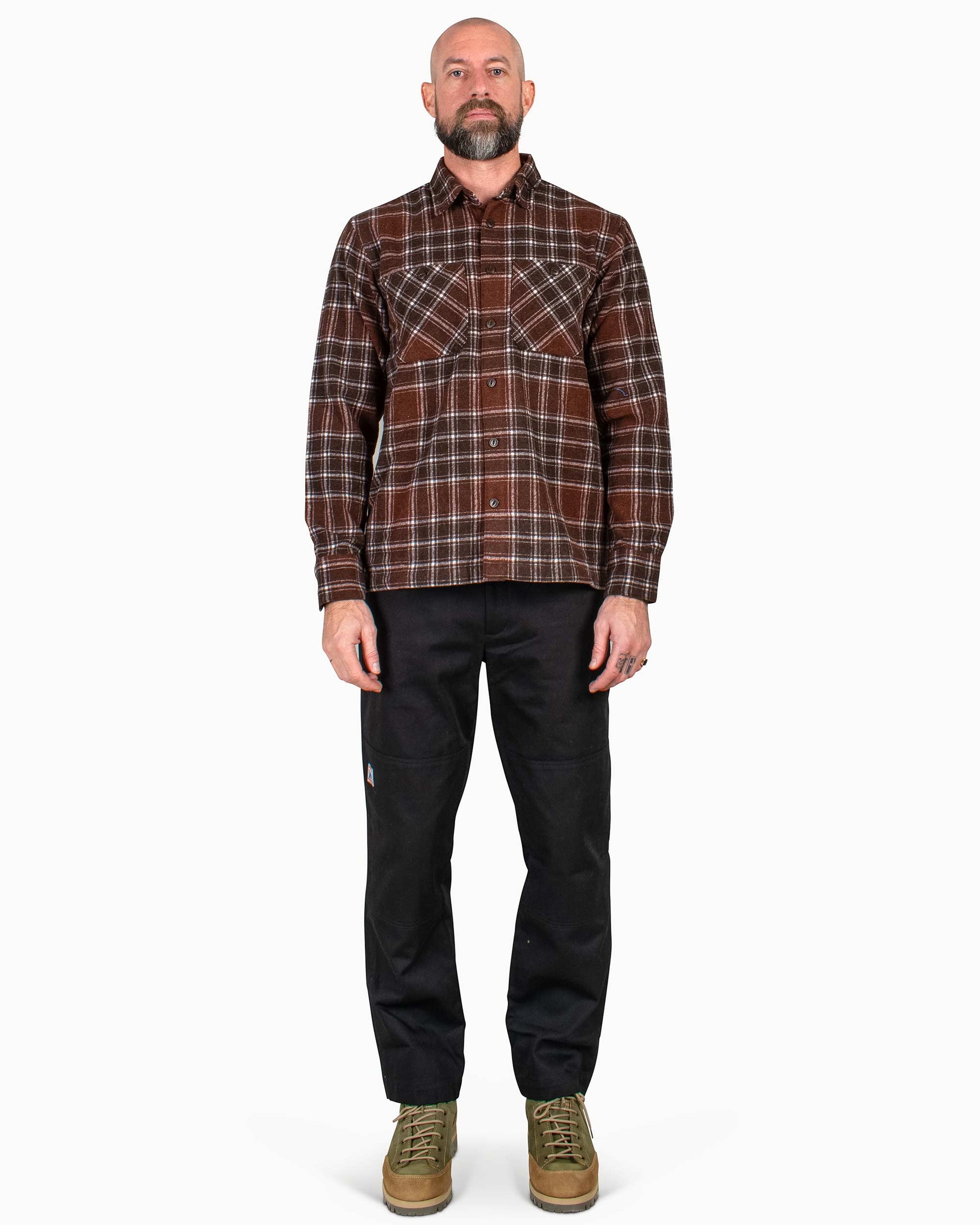 lost & found Carhartt Work In Progress Carhartt W.I.P. Jared Check Shirt Ale