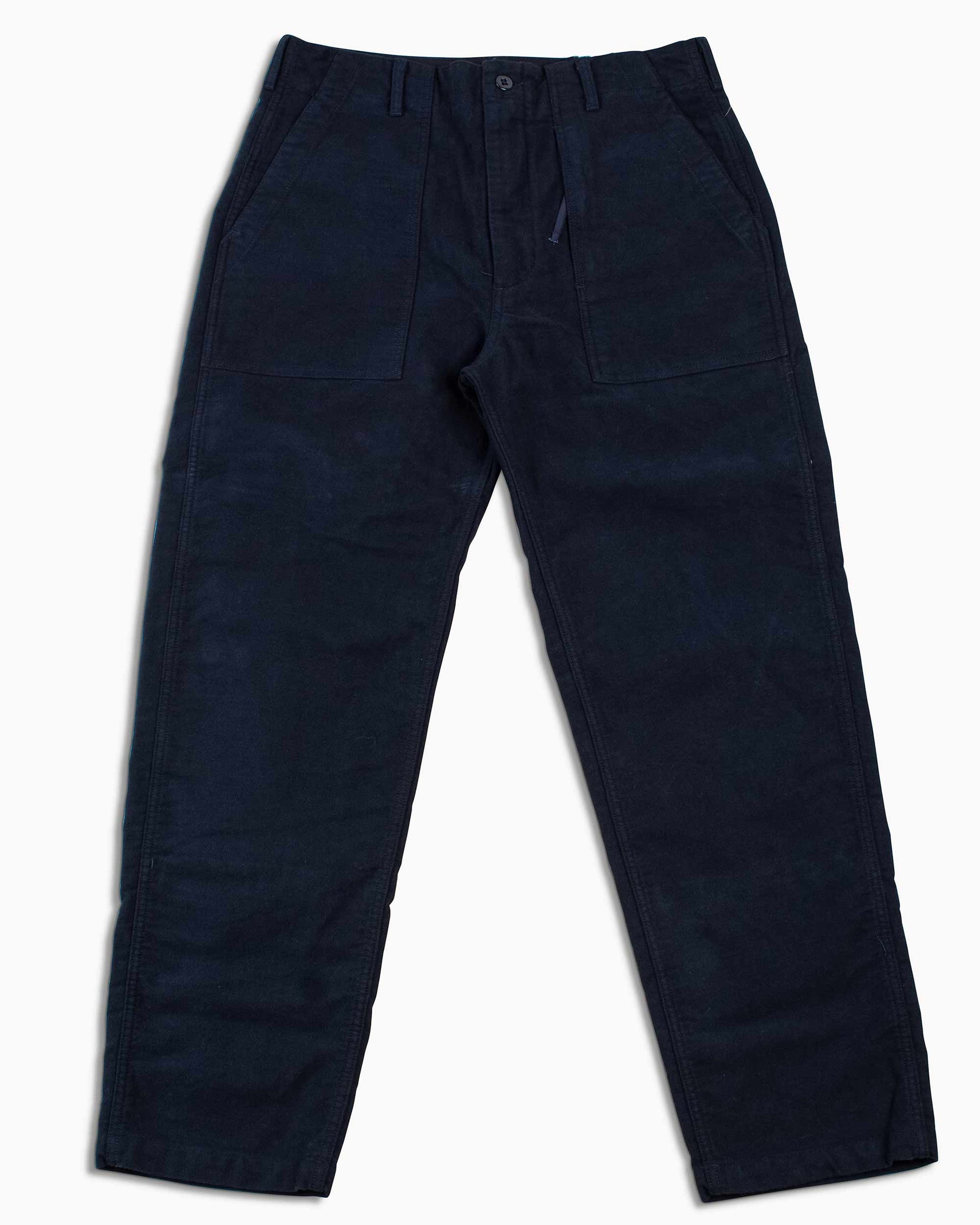 lost & found Engineered Garments Engineered Garments Fatigue Pant Dark Navy Cotton Moleskin