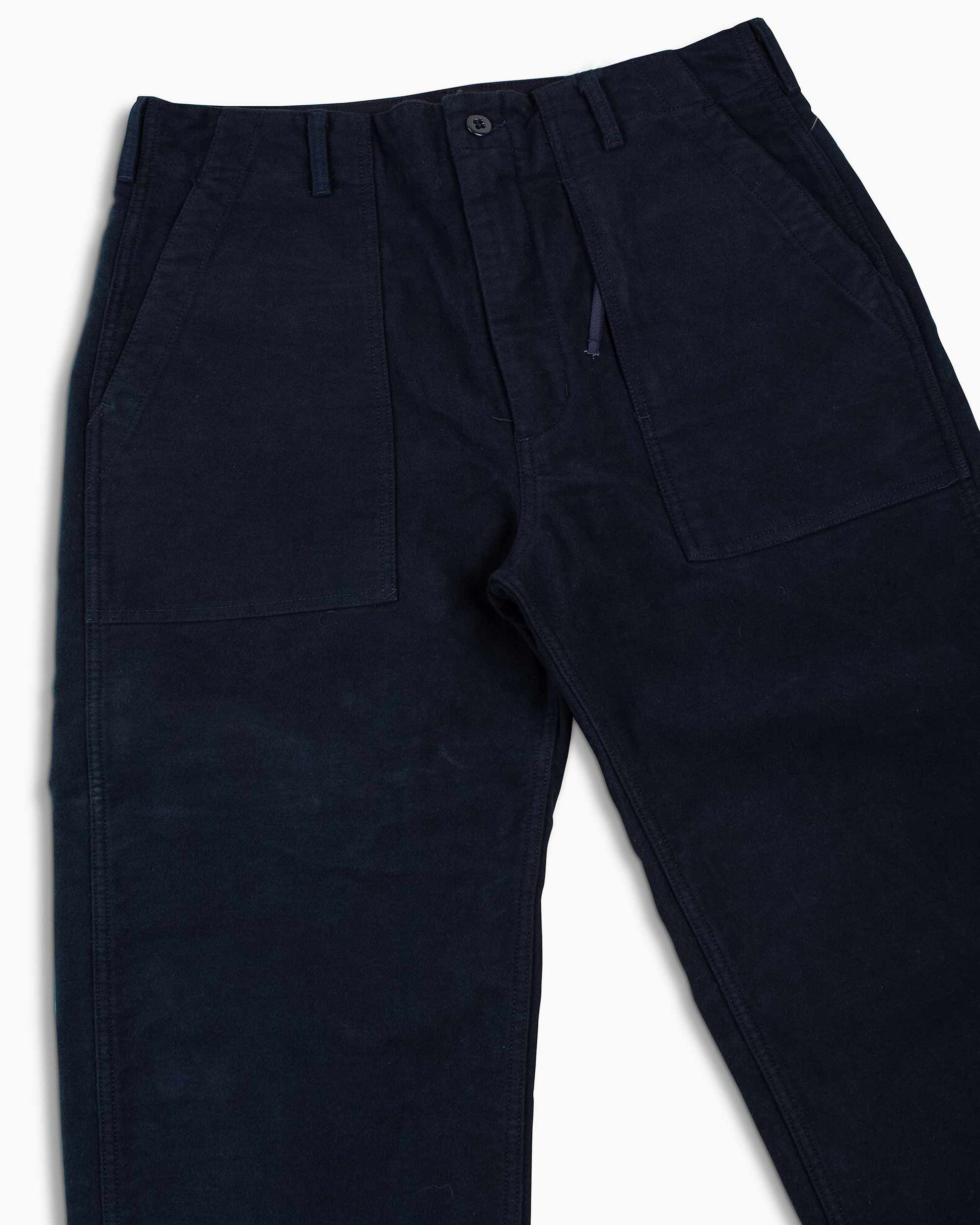 lost & found Engineered Garments Engineered Garments Fatigue Pant Dark Navy Cotton Moleskin