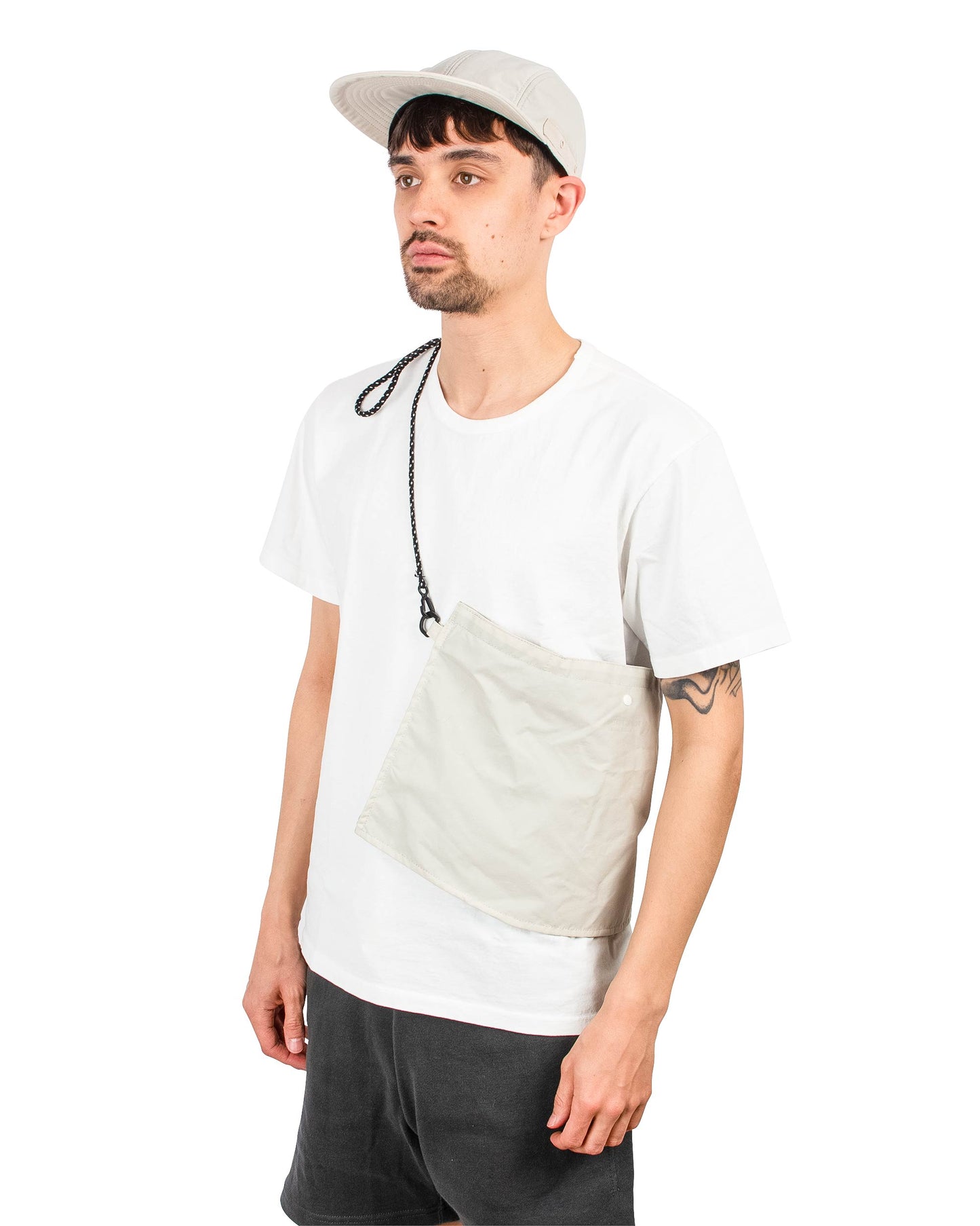 lost & found Found Feather Found Feather Awning Cap (Packable) TORAY Ecru
