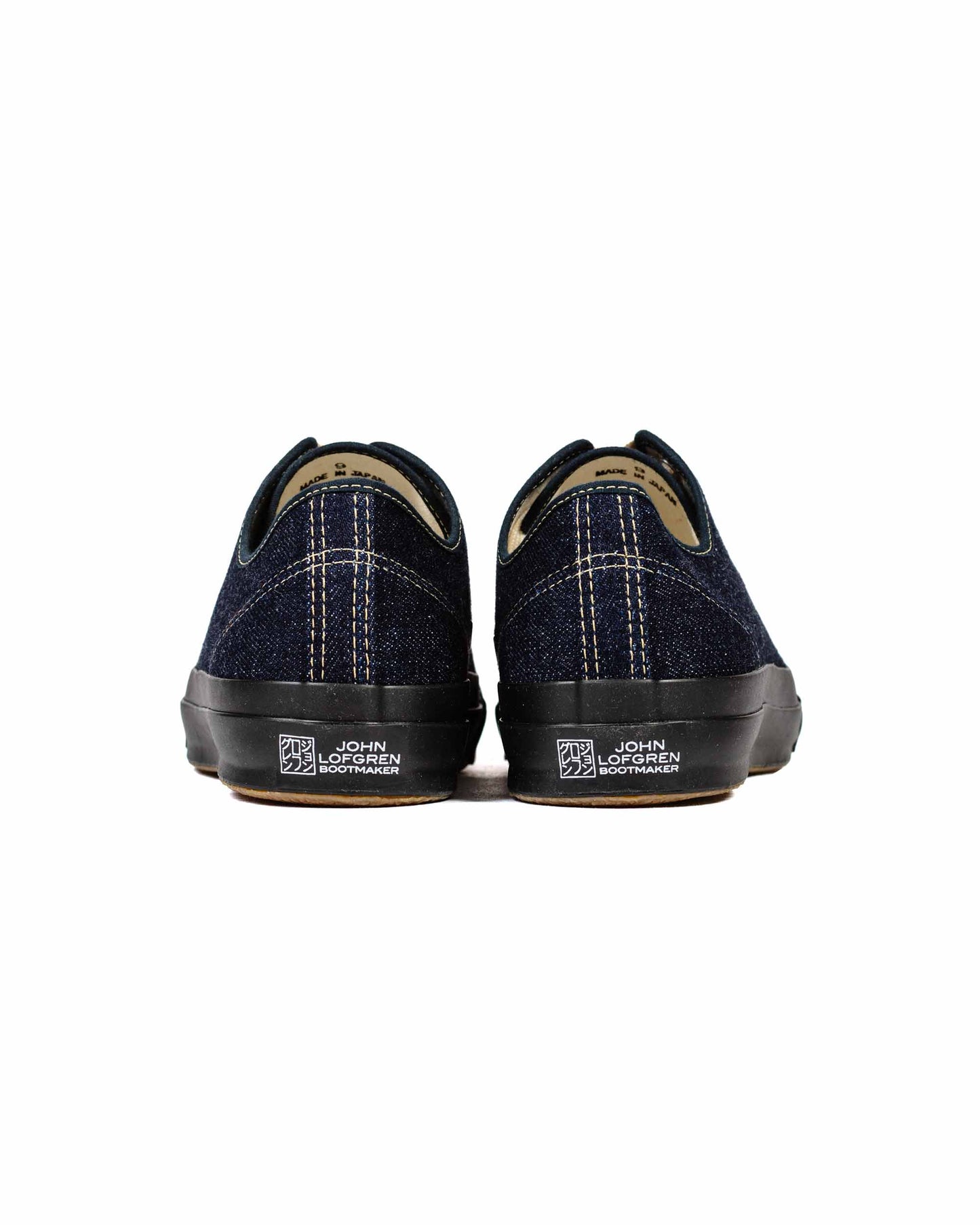 lost & found John Lofgren Bootmaker John Lofgren Bootmaker JLB Champion Sneakers Japanese Indigo Denim