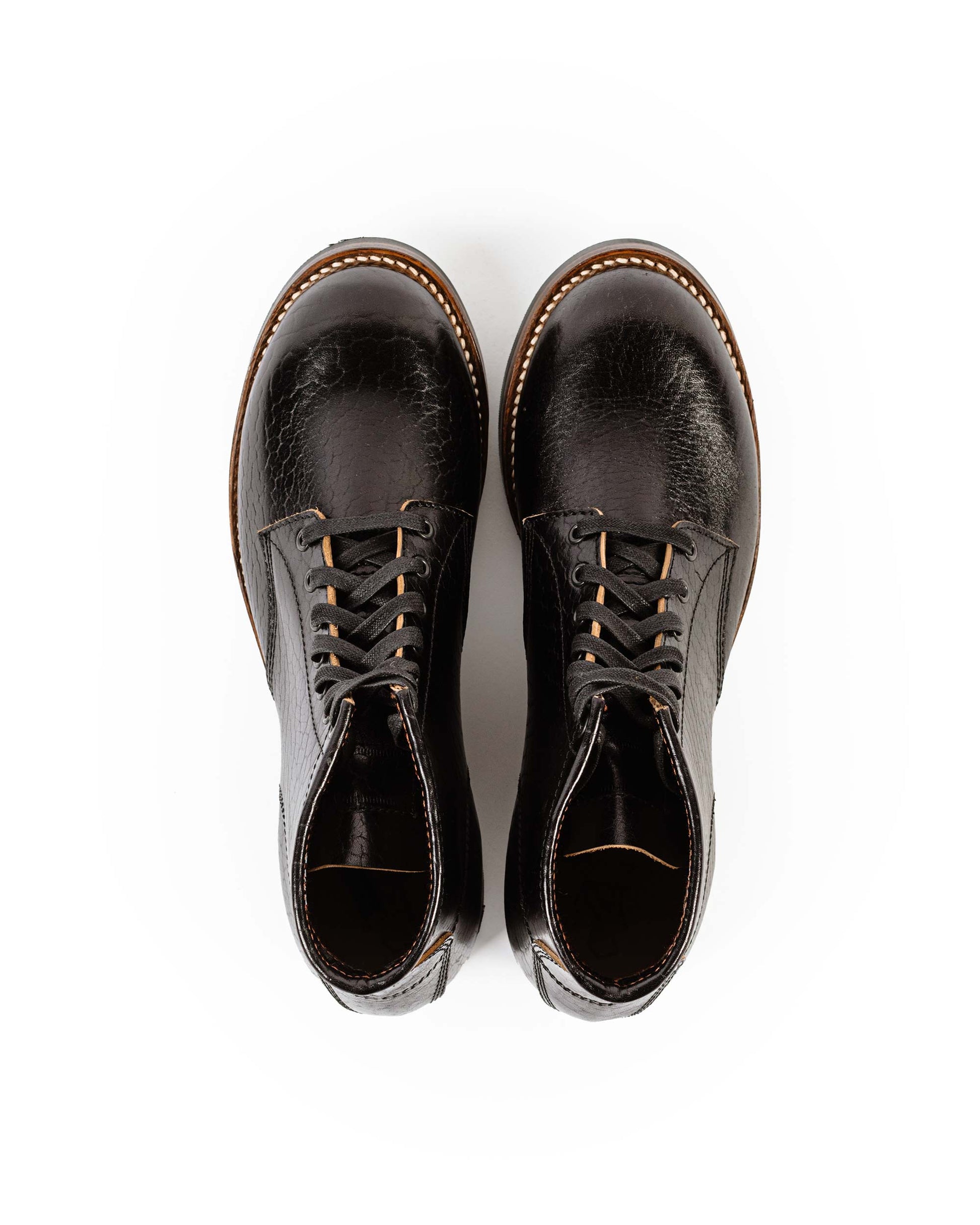 lost & found John Lofgren Bootmaker John Lofgren Bootmaker Ludlow Boots Shinki Hikaku Horsebutt Black