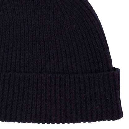lost & found Lost & Found Lost & Found Lambswool Hat Navy