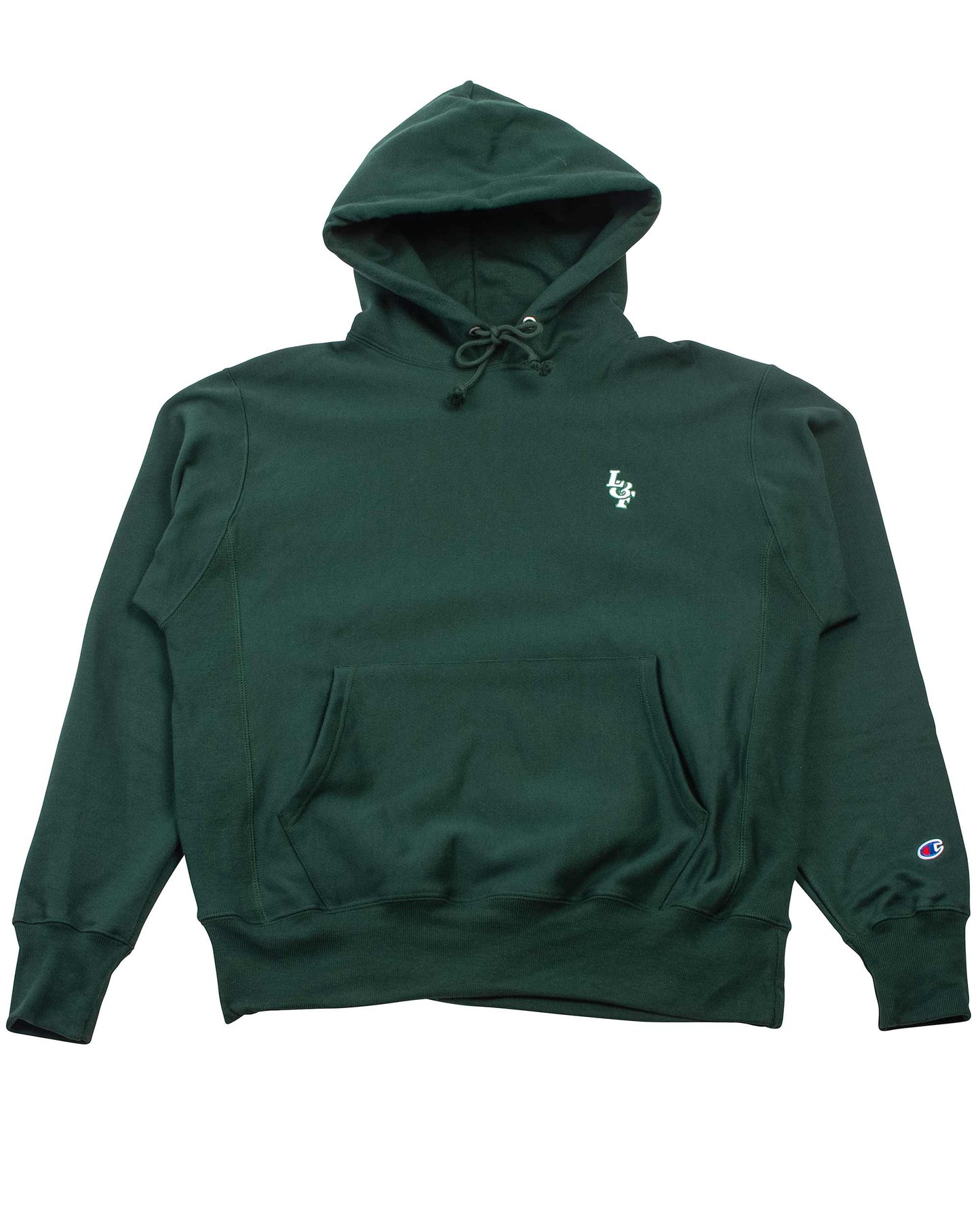 lost & found Lost & Found Lost & Found Reverse Weave Hoodie Dark Green