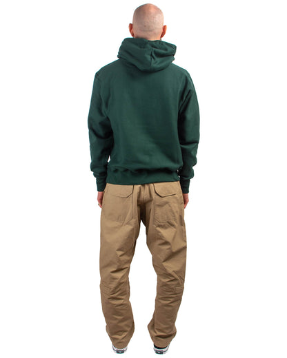 lost & found Lost & Found Lost & Found Reverse Weave Hoodie Dark Green