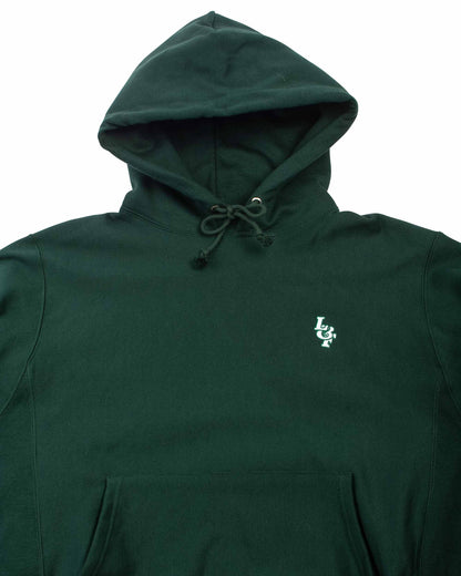 lost & found Lost & Found Lost & Found Reverse Weave Hoodie Dark Green