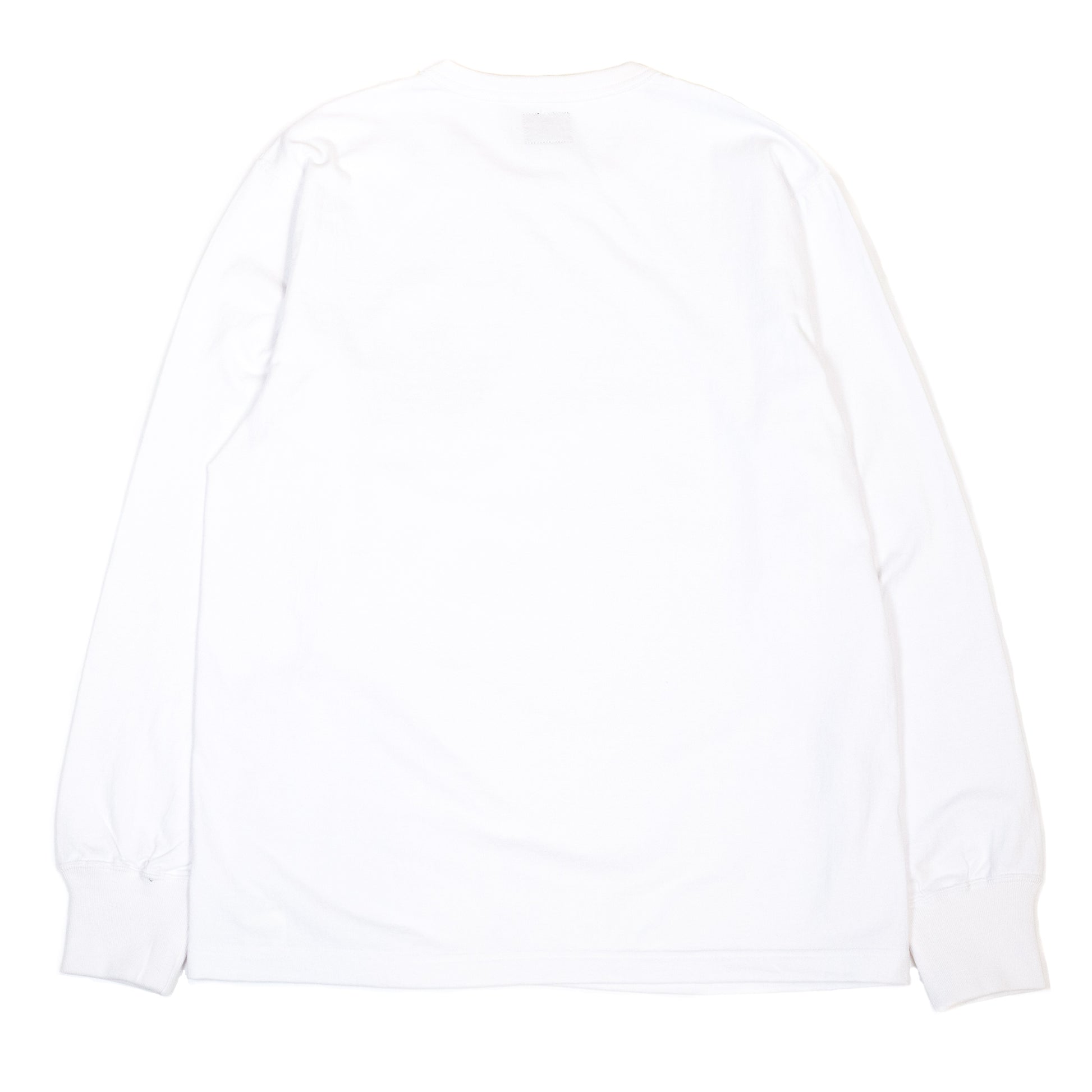 lost & found The Real McCoy's The Real McCoy's MC20002 Logo Tee L/S White