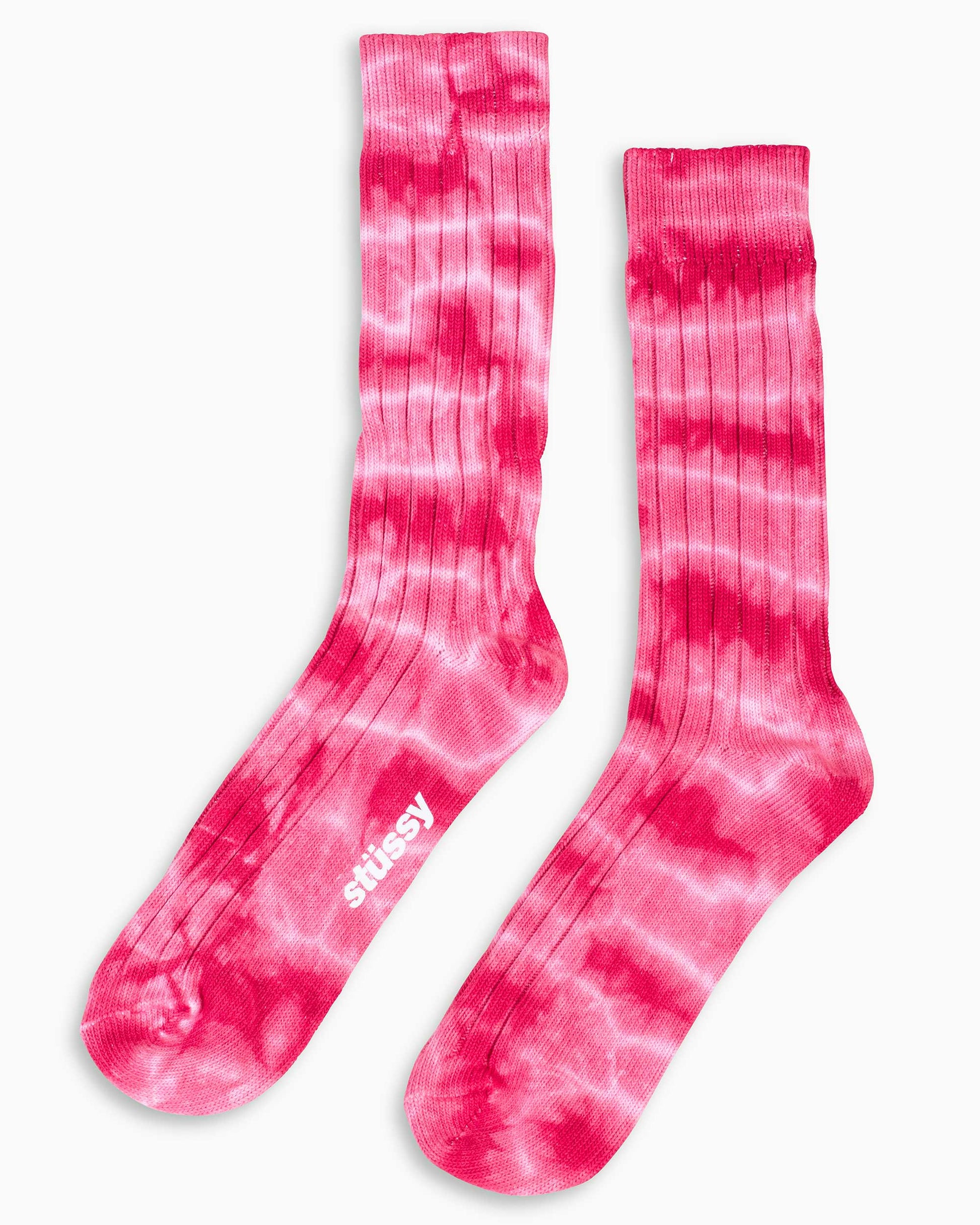 lost & found Stussy Stüssy Dyed Ribbed Crew Socks Amber