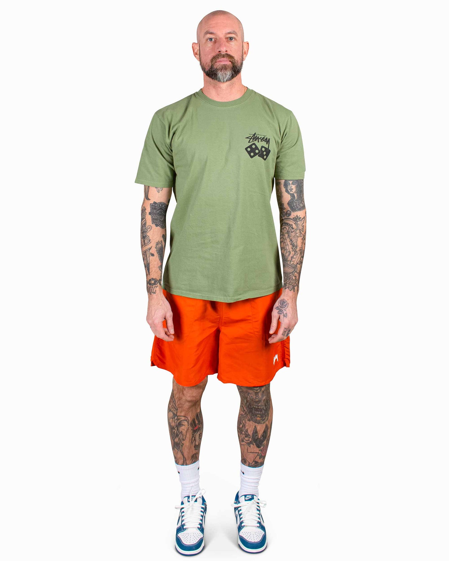 lost & found Stussy Stüssy Stock Water Short Clay