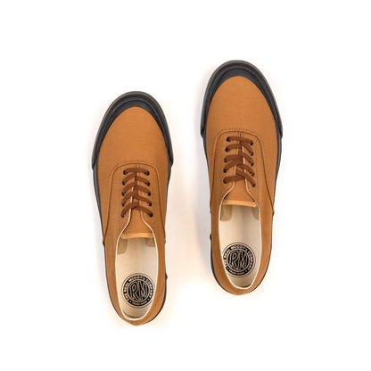 lost & found The Real McCoy's The Real McCoy's MA18019 USN Cotton Canvas Deck Shoes Brown