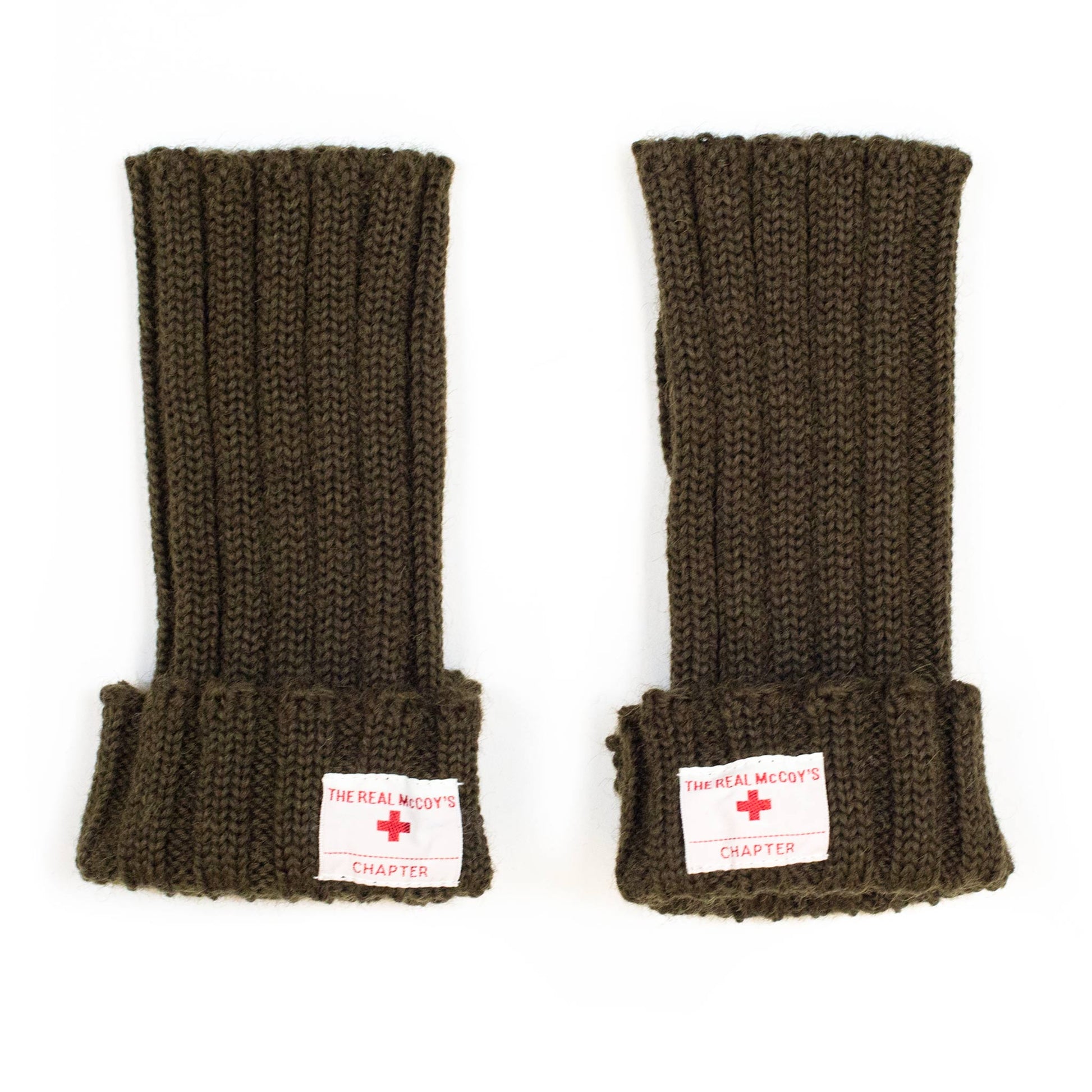 lost & found The Real McCoy's The Real McCoy's MA20104 Wool, Wristlet Olive