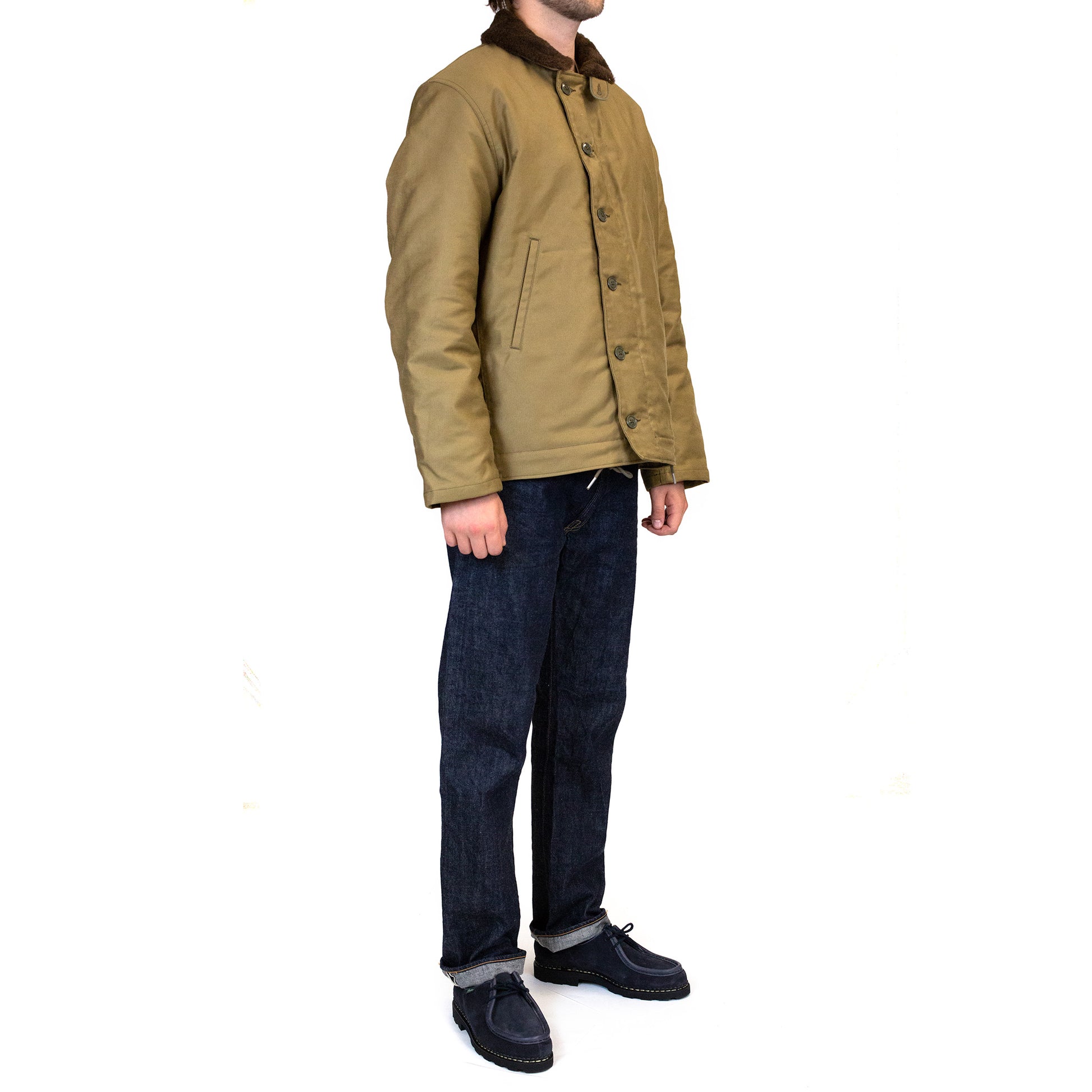 lost & found The Real McCoy's The Real McCoy's MJ13111 N-1 Deck Jacket Khaki