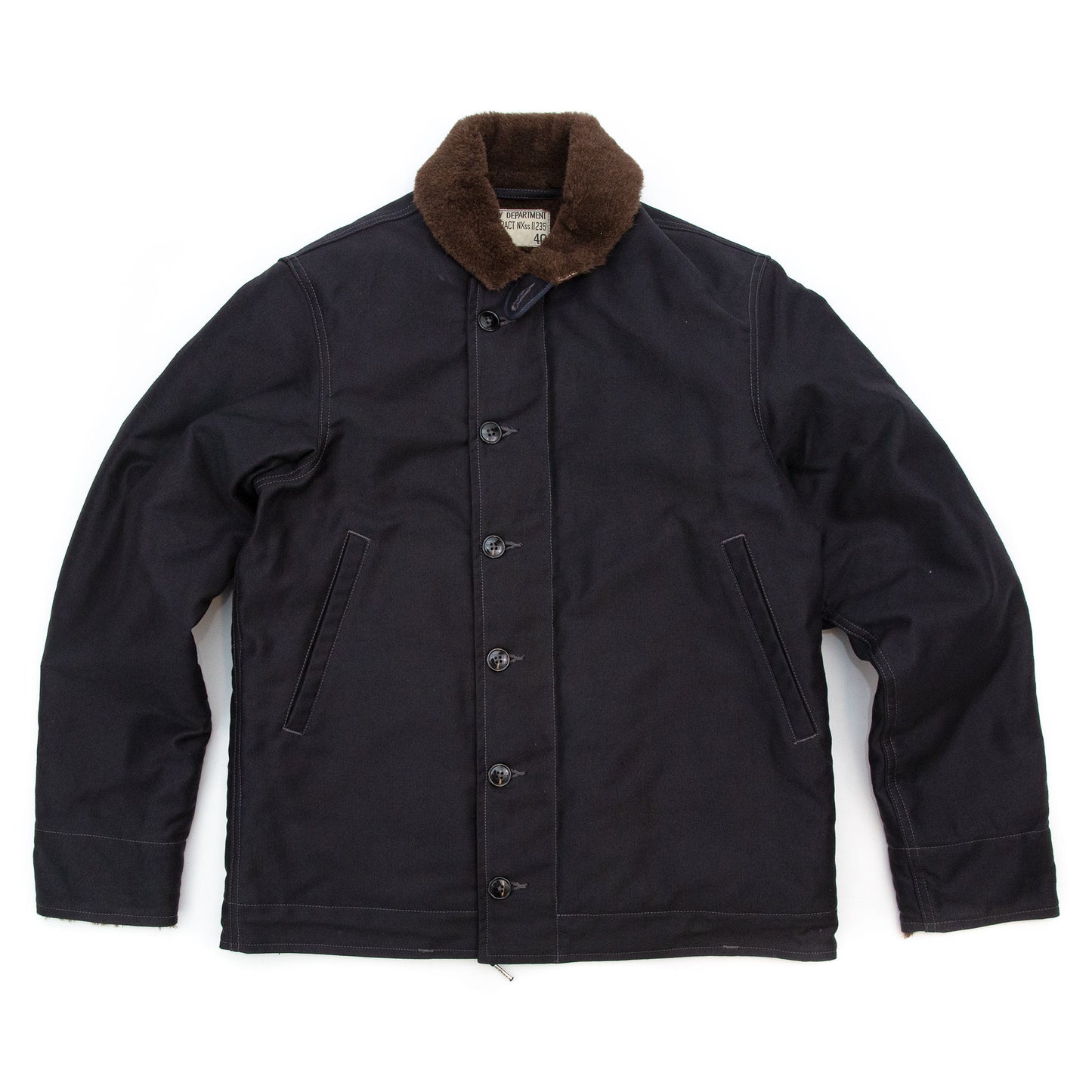 lost & found The Real McCoy's The Real McCoy's MJ14109 N-1 Deck Jacket (Navy)