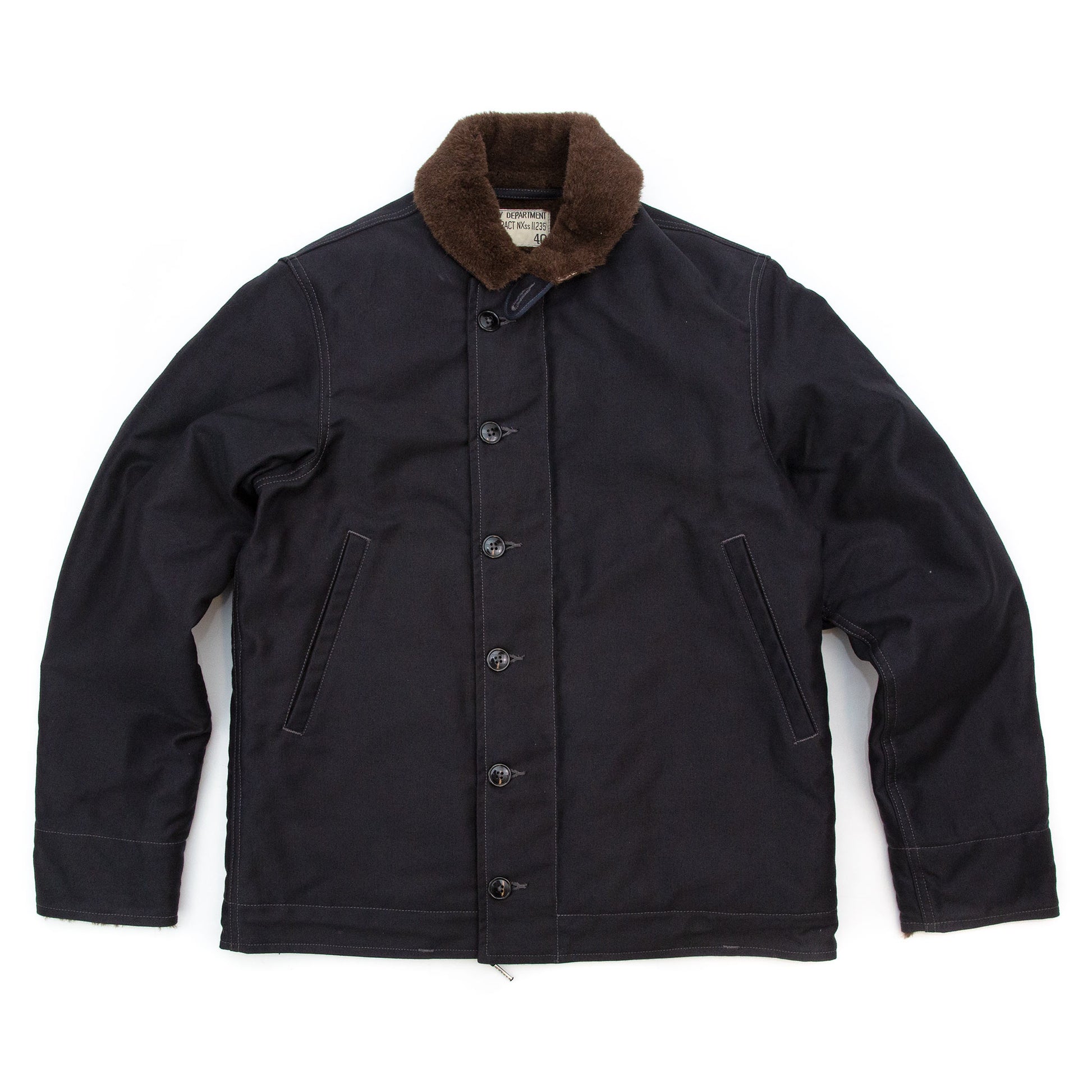 lost & found The Real McCoy's The Real McCoy's MJ14109 N-1 Deck Jacket (Navy)