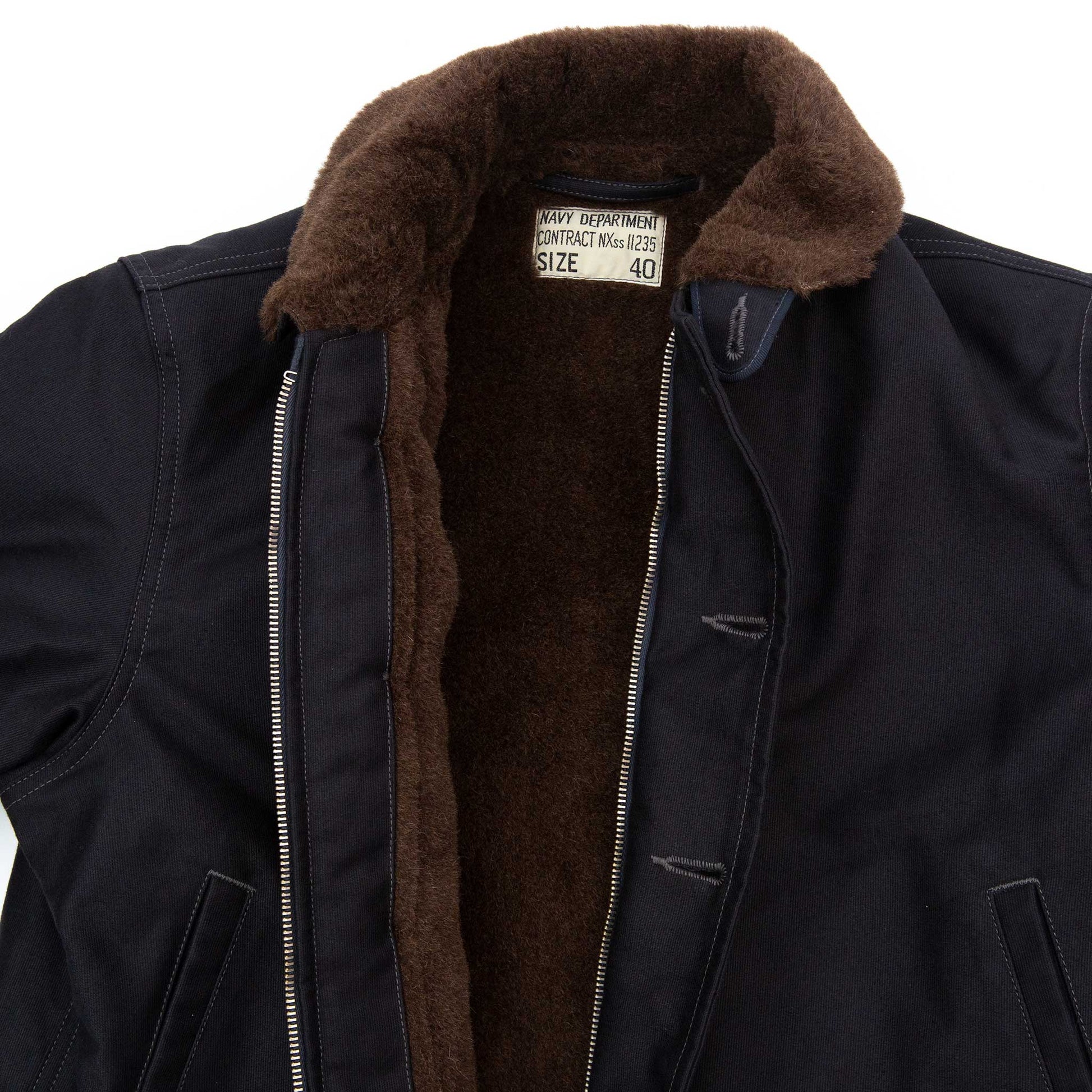 lost & found The Real McCoy's The Real McCoy's MJ14109 N-1 Deck Jacket (Navy)
