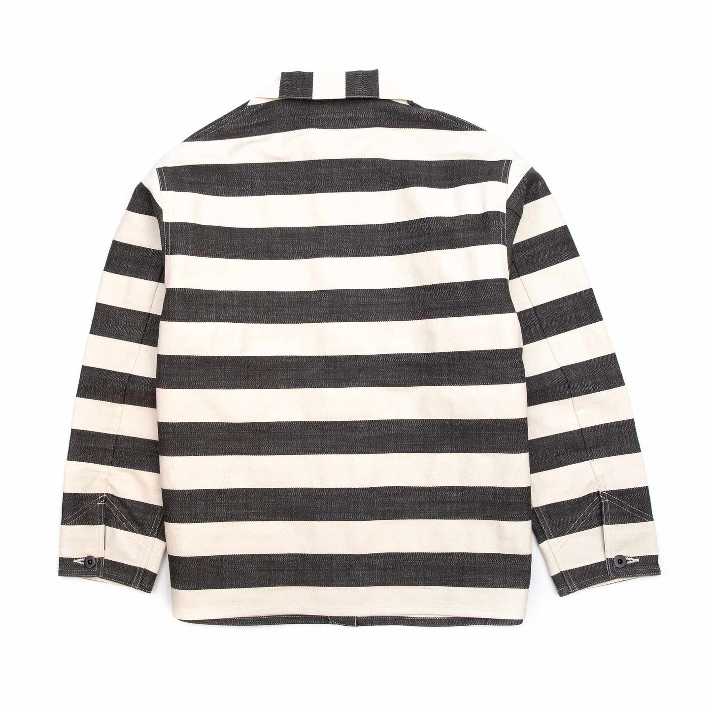 lost & found The Real McCoy's The Real McCoy's MJ20025 Prisoner Jacket White/Black