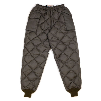 lost & found The Real McCoy's The Real McCoy's MP20105 Nylon Quilted Down Trousers Olive