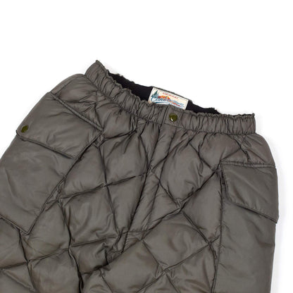lost & found The Real McCoy's The Real McCoy's MP20105 Nylon Quilted Down Trousers Olive