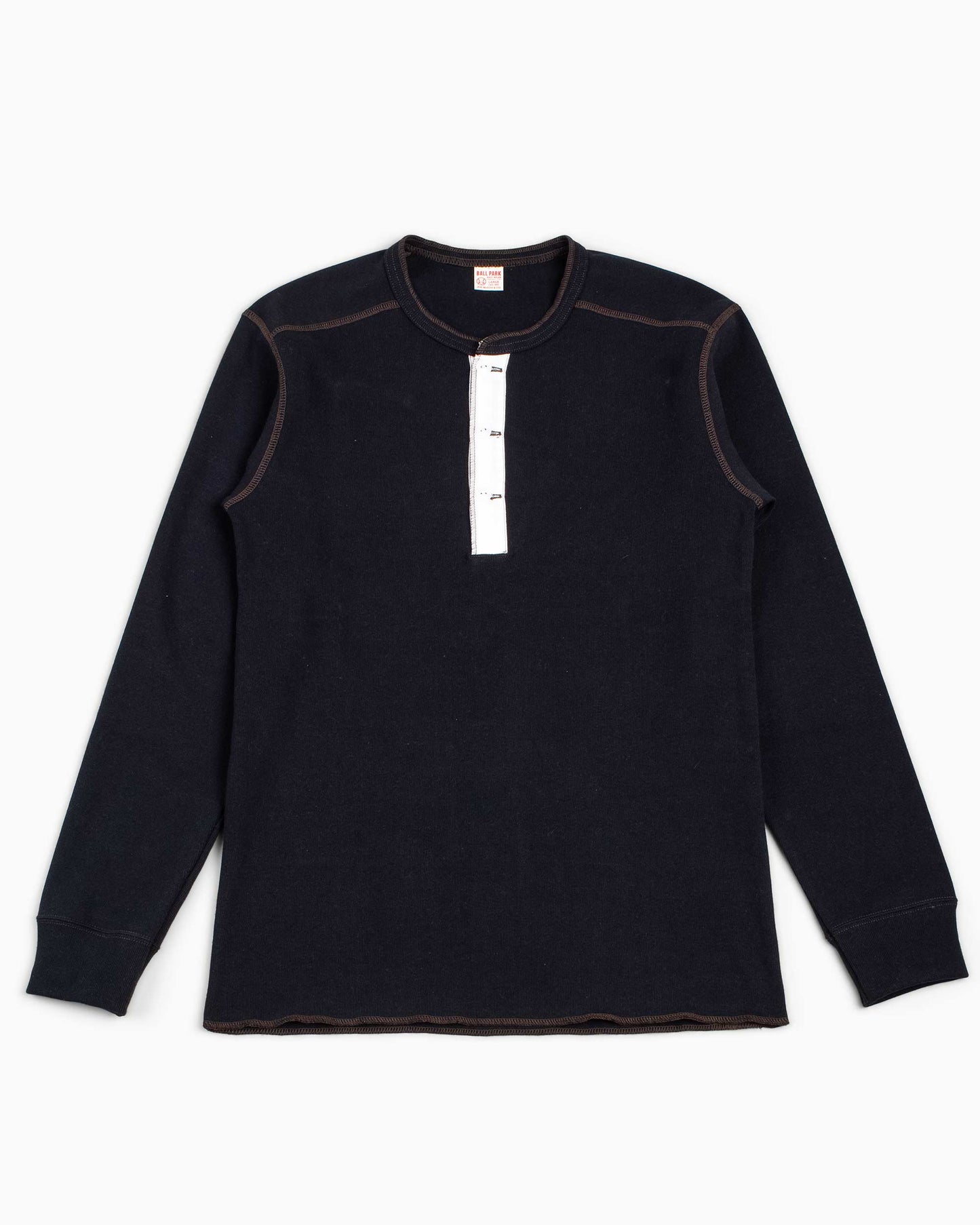 lost & found The Real McCoy's The Real McCoy's MC16117 Union Shirt Long Sleeve Black
