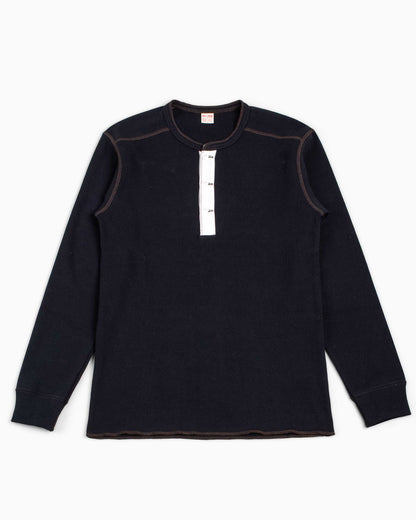 lost & found The Real McCoy's The Real McCoy's MC16117 Union Shirt Long Sleeve Black