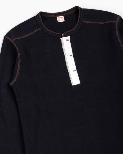 lost & found The Real McCoy's The Real McCoy's MC16117 Union Shirt Long Sleeve Black