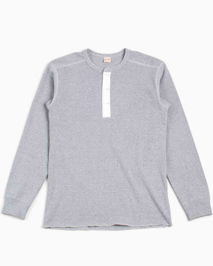 lost & found The Real McCoy's The Real McCoy's MC16117 Union Shirt Long Sleeve Grey