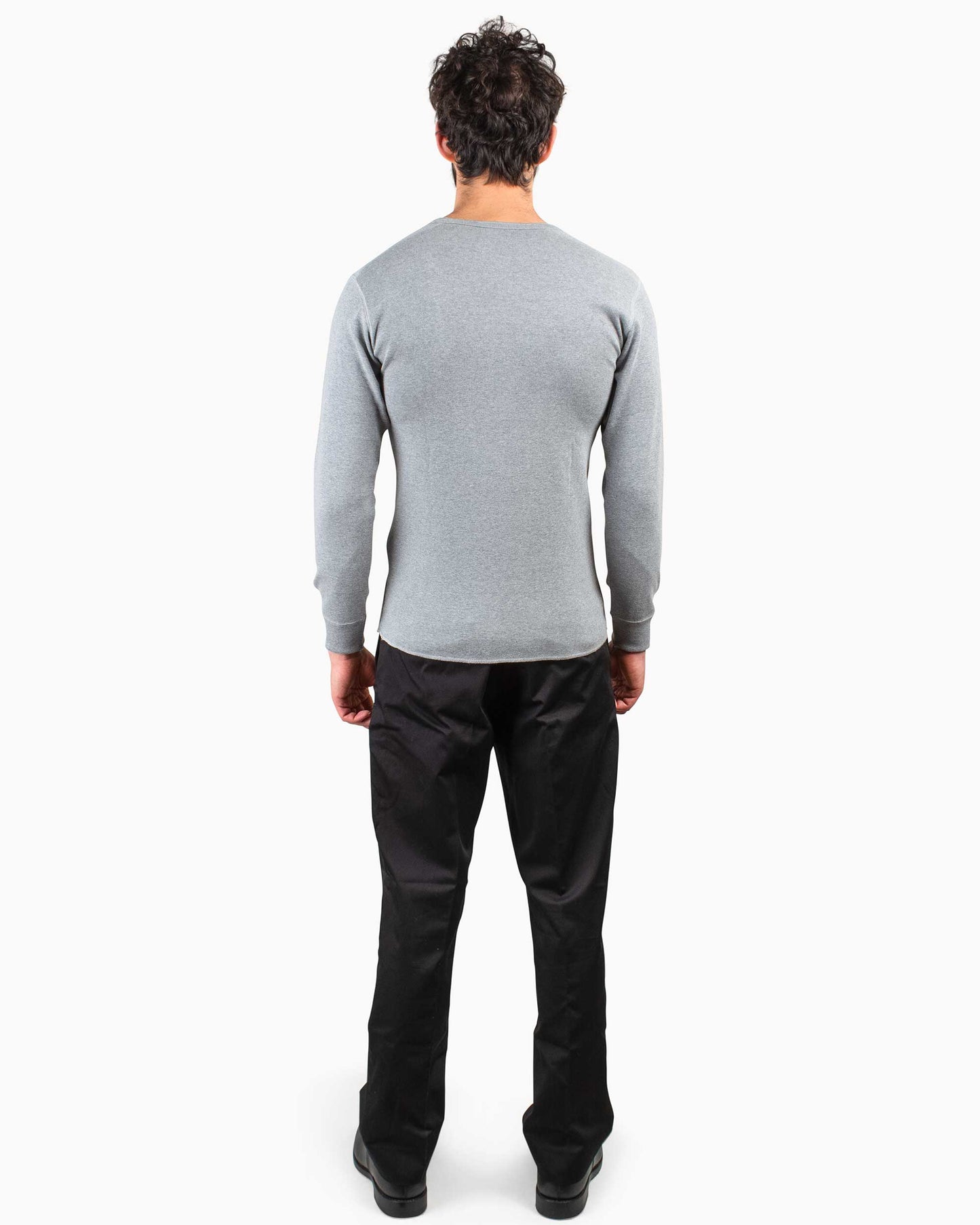 lost & found The Real McCoy's The Real McCoy's MC16117 Union Shirt Long Sleeve Grey