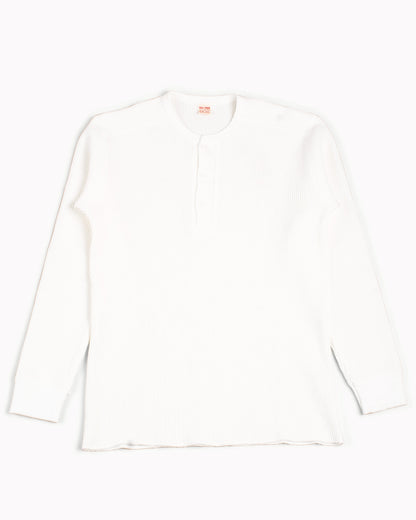 lost & found The Real McCoy's The Real McCoy's MC16117 Union Shirt Long Sleeve White