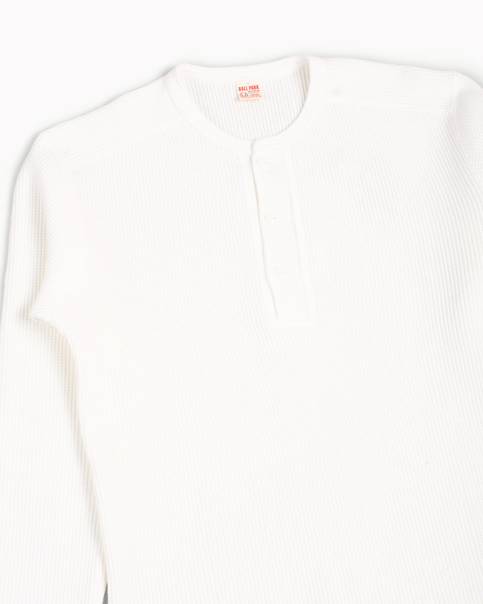 lost & found The Real McCoy's The Real McCoy's MC16117 Union Shirt Long Sleeve White