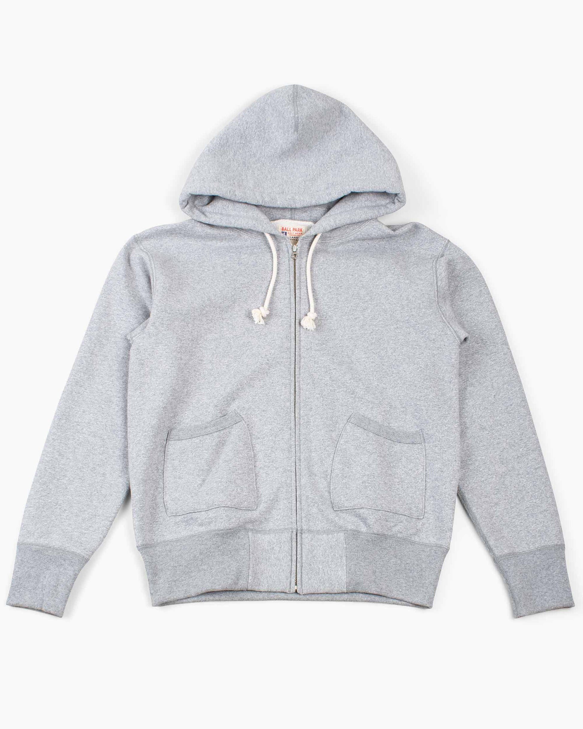 lost & found The Real McCoy's The Real McCoy's MC18115 12oz. Full Zip Parka Medium Grey