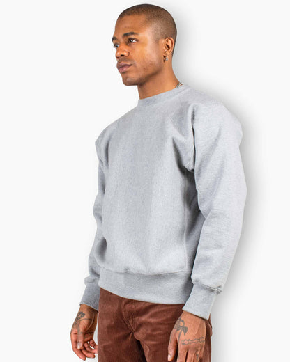 lost & found The Real McCoy's The Real McCoy's MC20114 Heavyweight Crewneck Sweatshirt Medium Grey