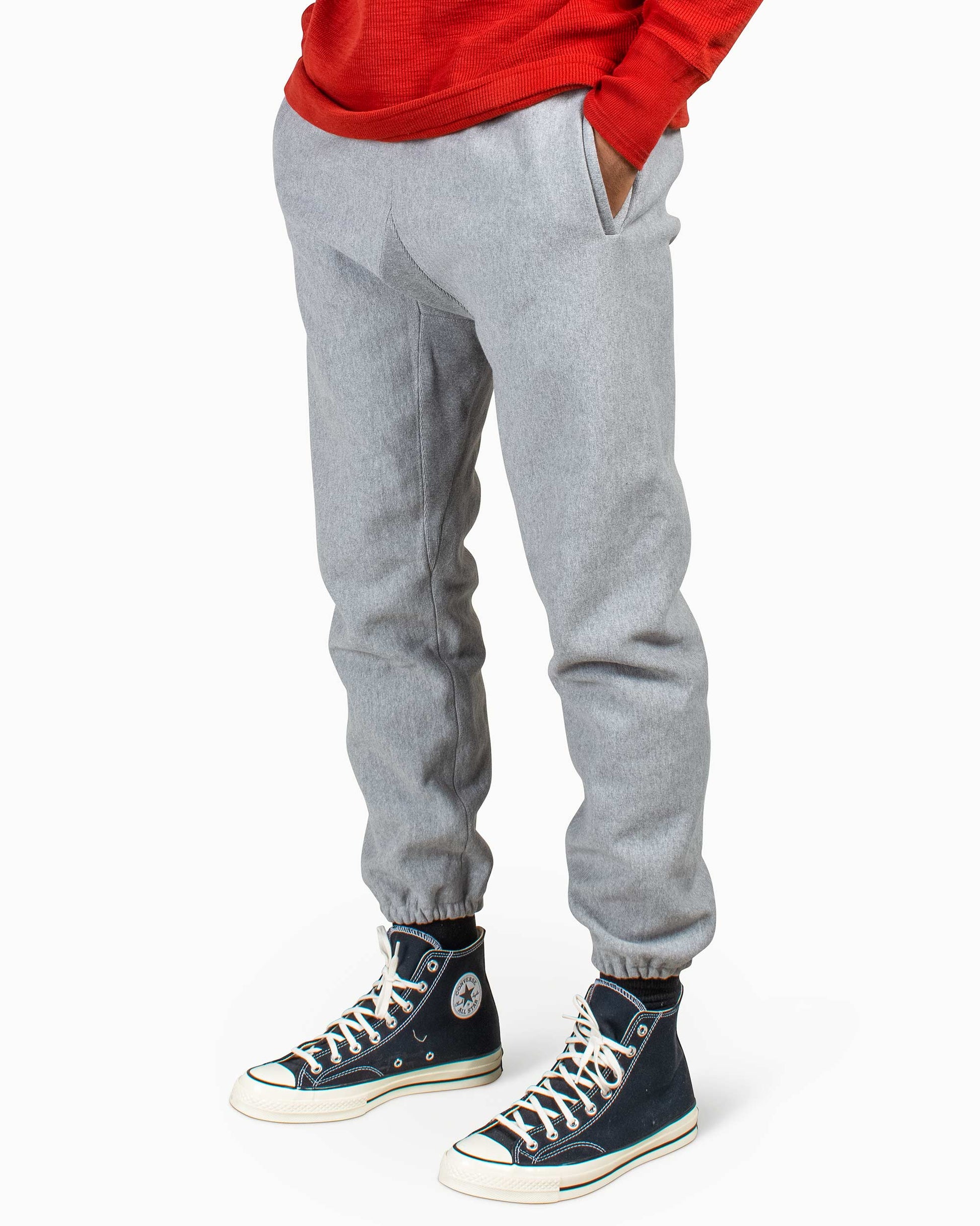 lost & found The Real McCoy's The Real McCoy's MC20115 Heavyweight Sweatpants Medium Grey