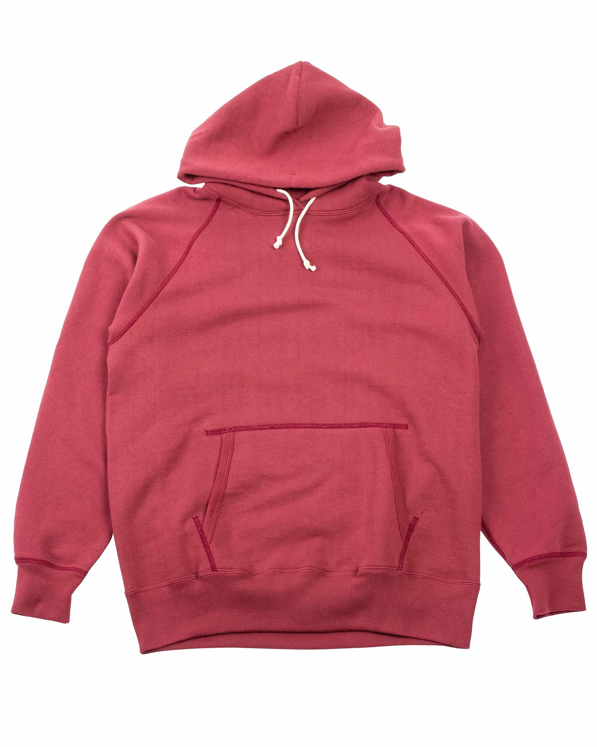 lost & found The Real McCoy's The Real McCoy's MC21017 9oz. Loopwheel Parka Maroon