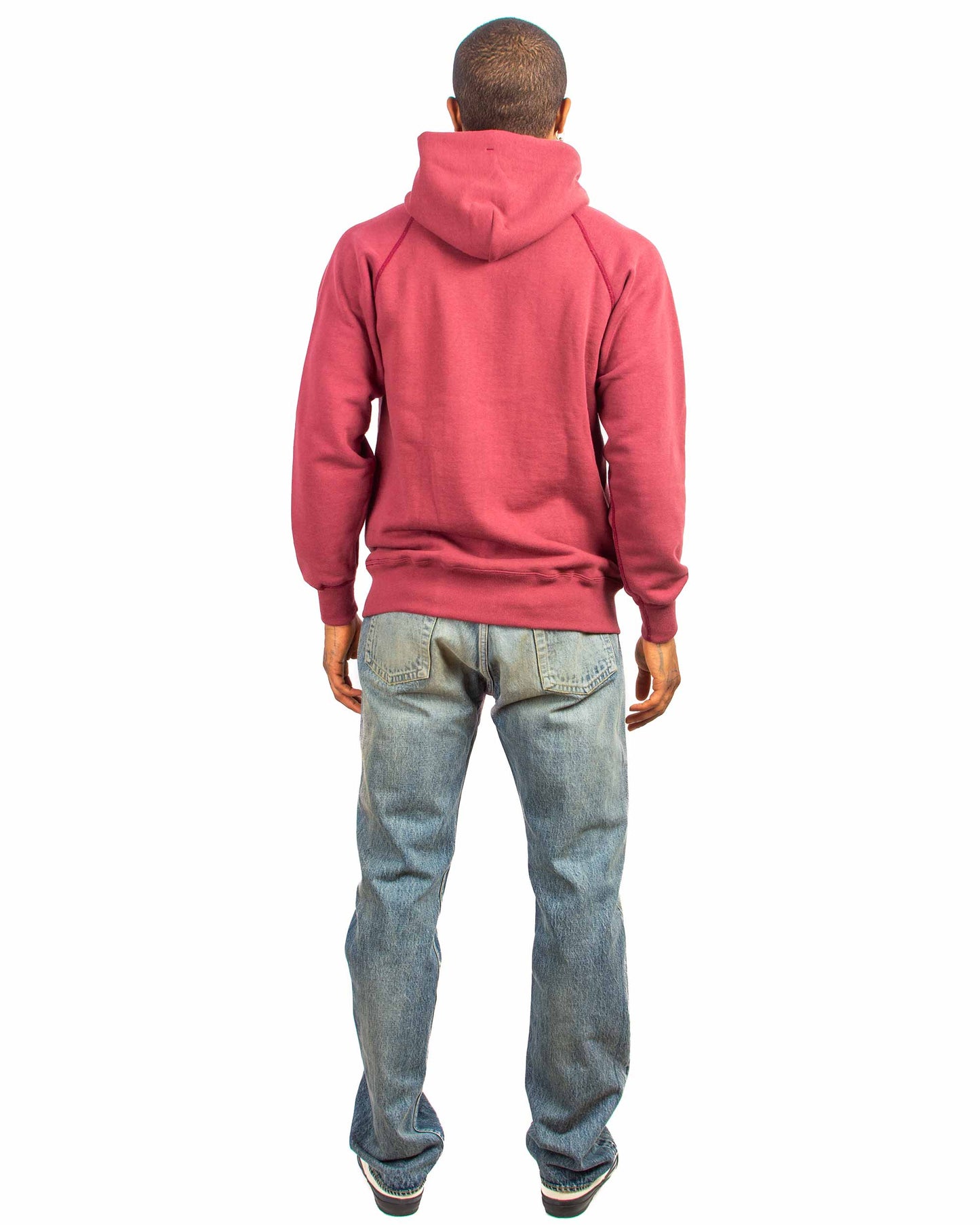 lost & found The Real McCoy's The Real McCoy's MC21017 9oz. Loopwheel Parka Maroon