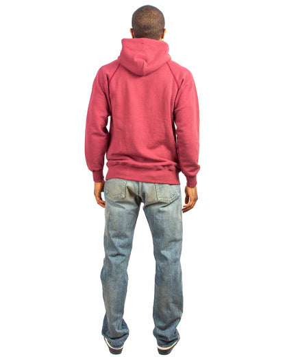 lost & found The Real McCoy's The Real McCoy's MC21017 9oz. Loopwheel Parka Maroon