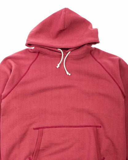 lost & found The Real McCoy's The Real McCoy's MC21017 9oz. Loopwheel Parka Maroon