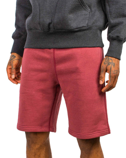 lost & found The Real McCoy's The Real McCoy's MC21019 9oz. Loopwheel Sweatshorts Maroon