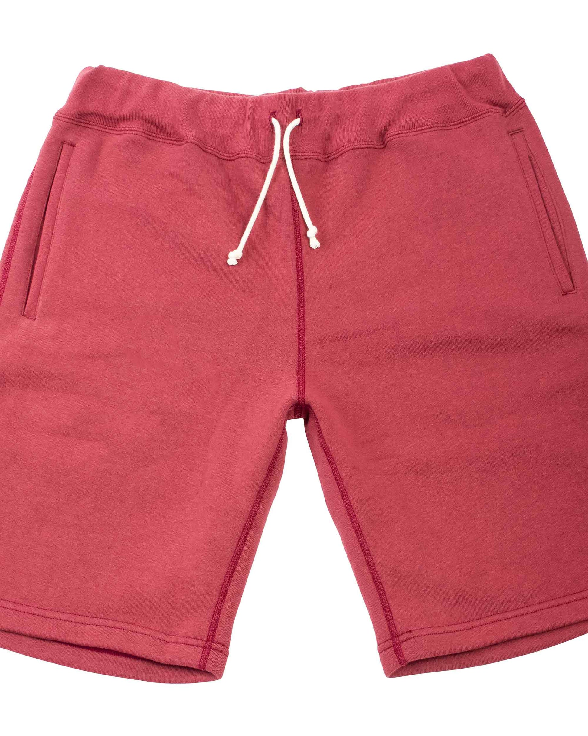 lost & found The Real McCoy's The Real McCoy's MC21019 9oz. Loopwheel Sweatshorts Maroon
