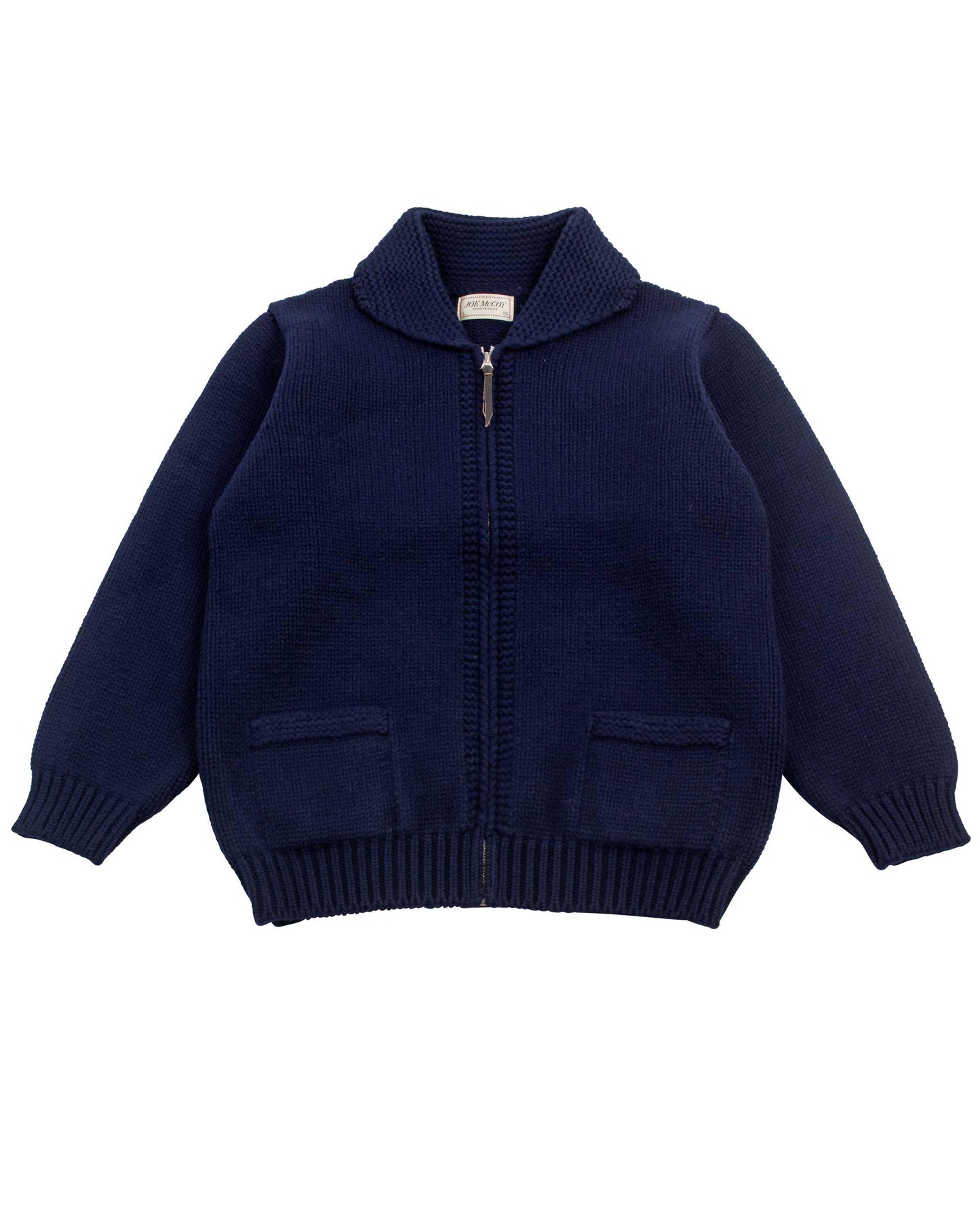 lost & found The Real McCoy's The Real McCoy's MC21113 Heavy Wool Cashmere Sweater Navy