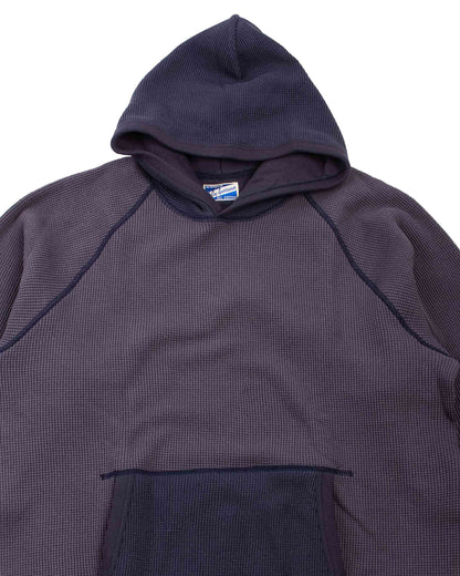 lost & found The Real McCoy's The Real McCoy's MC22005 Thermal Sweatshirt (Two-Tone) Navy