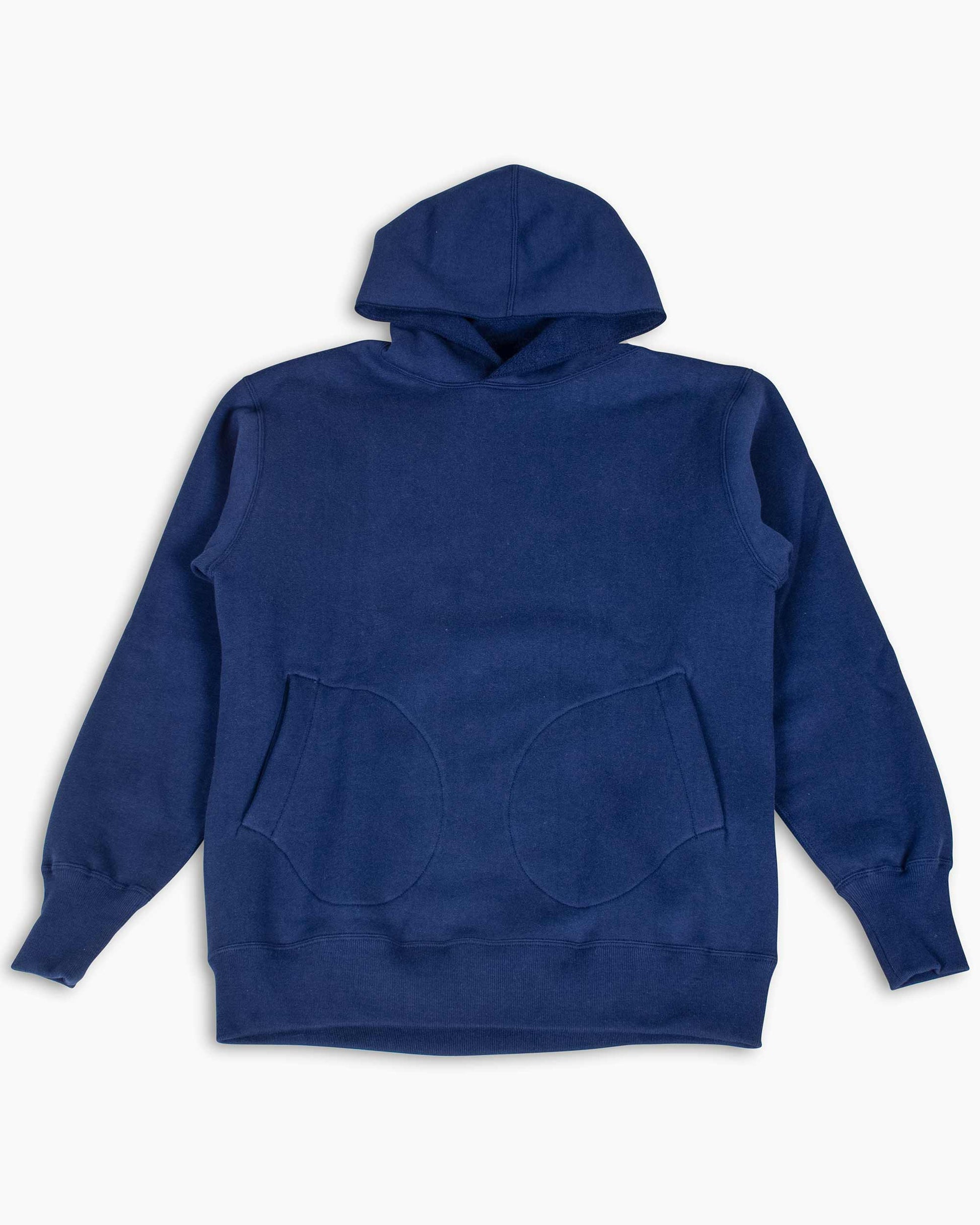 lost & found The Real McCoy's The Real McCoy's MC22112 Boxing Glove Pocket Hooded Sweatshirt Navy