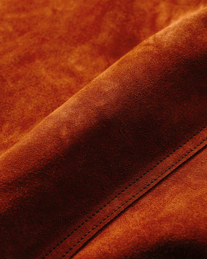 lost & found The Real McCoy's The Real McCoy's MJ23014 8HU Leather Welder Jacket Brick Red