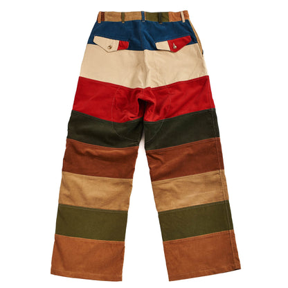lost & found The Real McCoy's The Real McCoy's MP21011 Multicolour Corduroy Hunting Trousers Tricolour