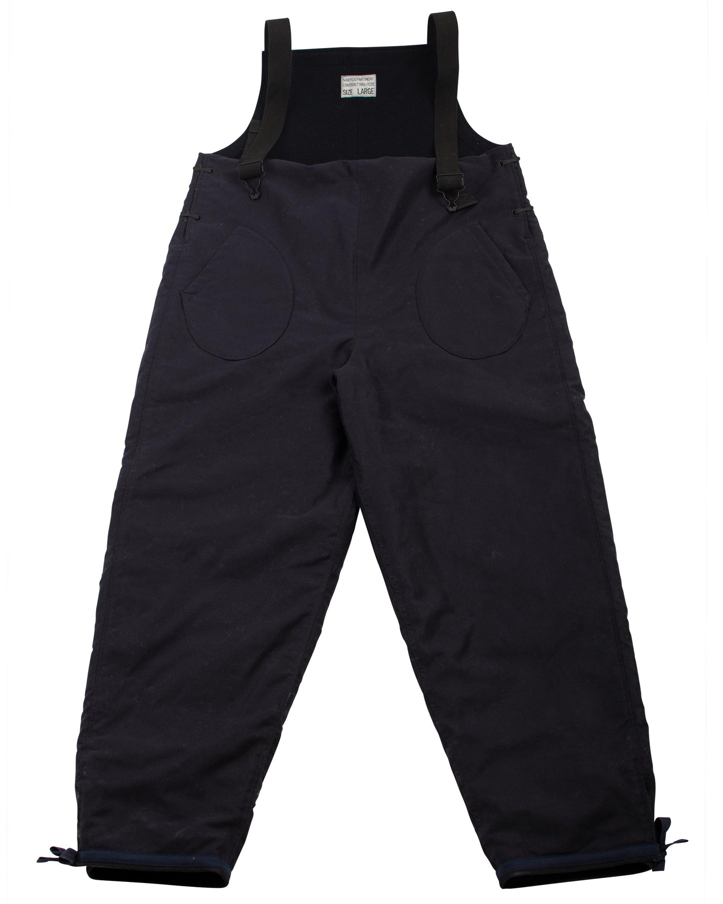 lost & found The Real McCoy's The Real McCoy's MP21102 Special Winter Clothing Trousers Navy
