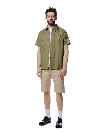 lost & found The Real McCoy's The Real McCoy's MS19017 N-3 Utility Shirt S/S Olive